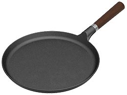 Сковорода блинная из чугуна с ручкой